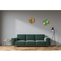 Drevené nástenné hodiny Mech Chrobotek z232, 30cm